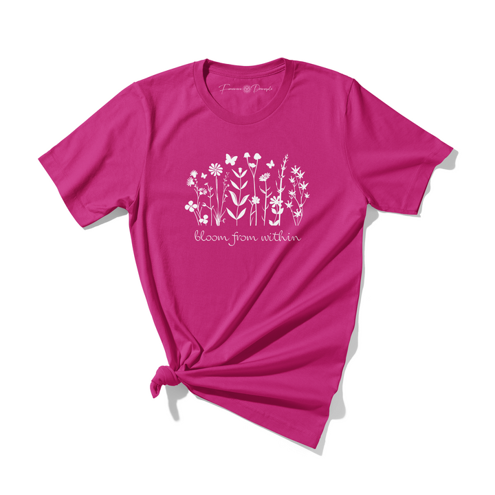 Bloom From Within T-Shirt Berry