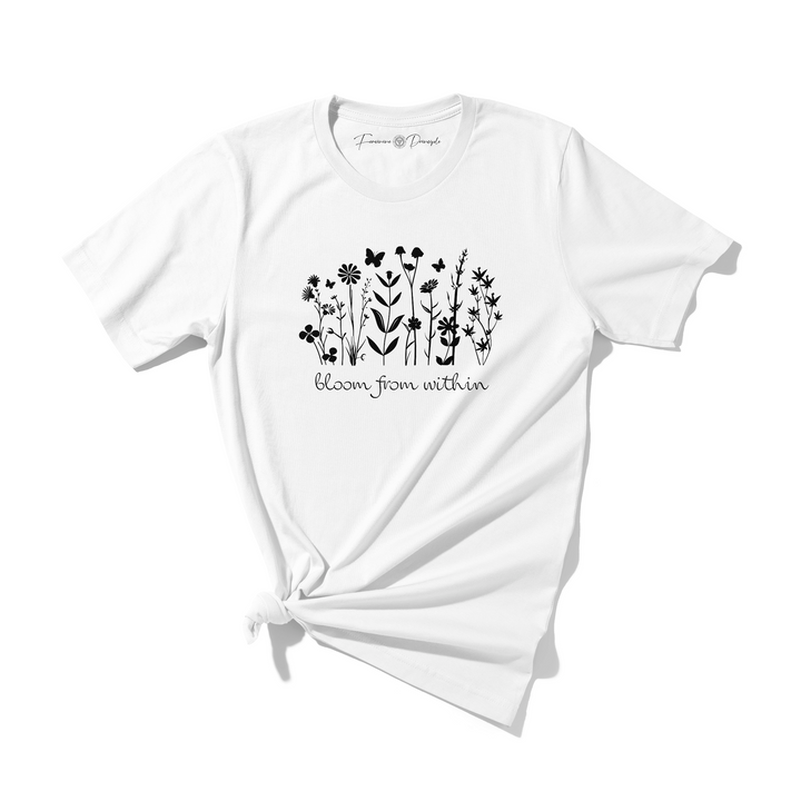 Bloom From Within T-Shirt White