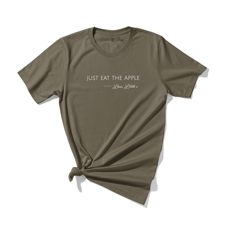 Just Eat The Apple T-Shirt Army