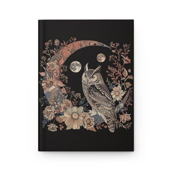 Owl and the Moon Hardcover Journal 1
